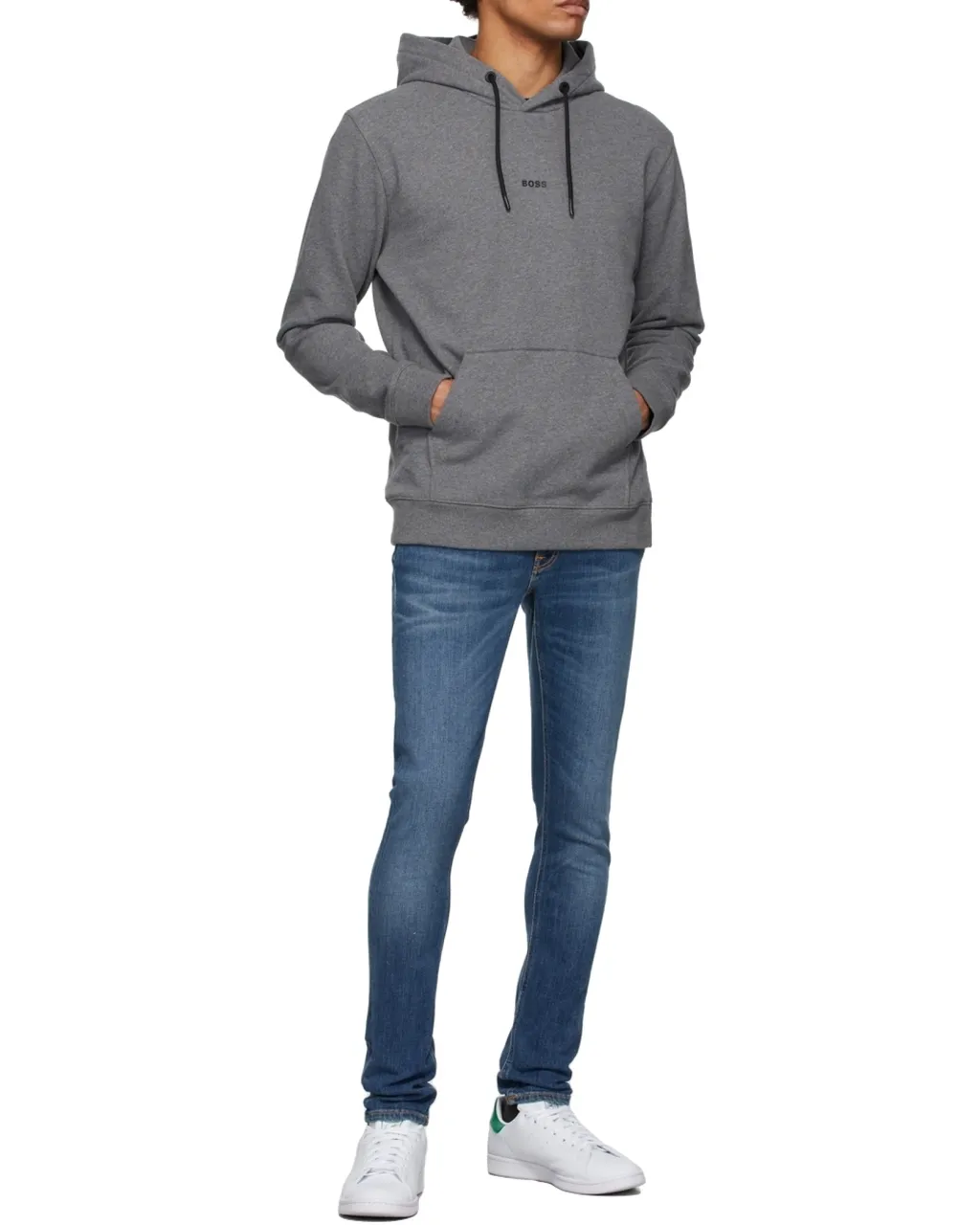 Logo-Print Cotton Hoodie