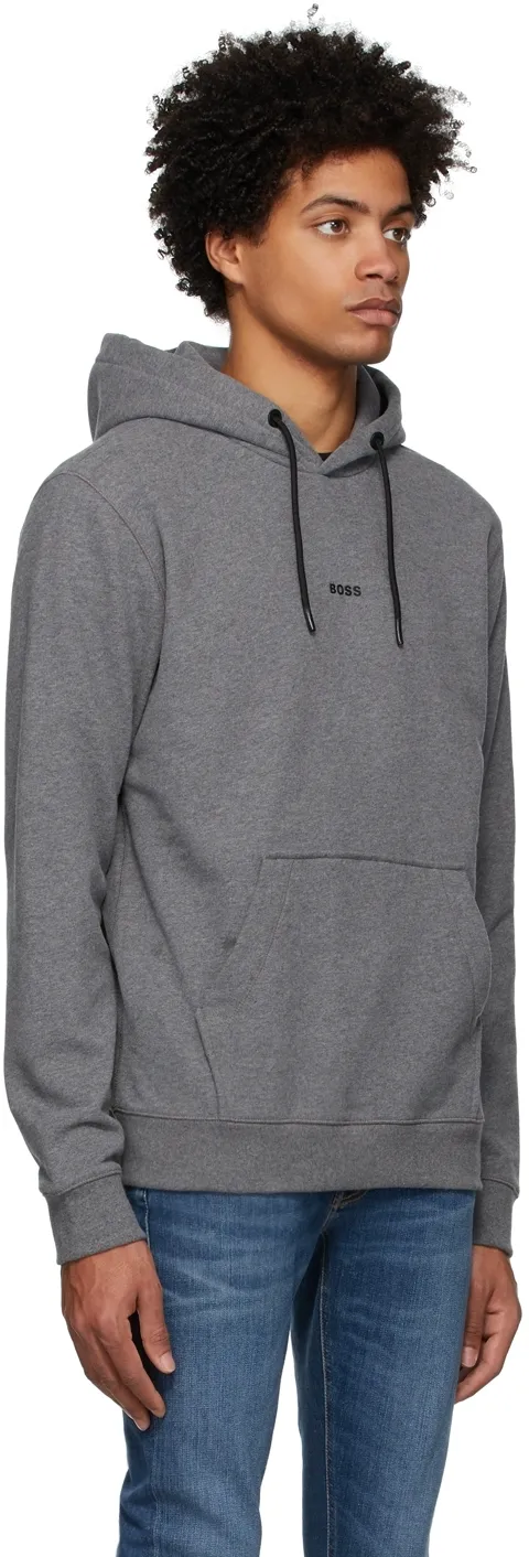 Logo-Print Cotton Hoodie