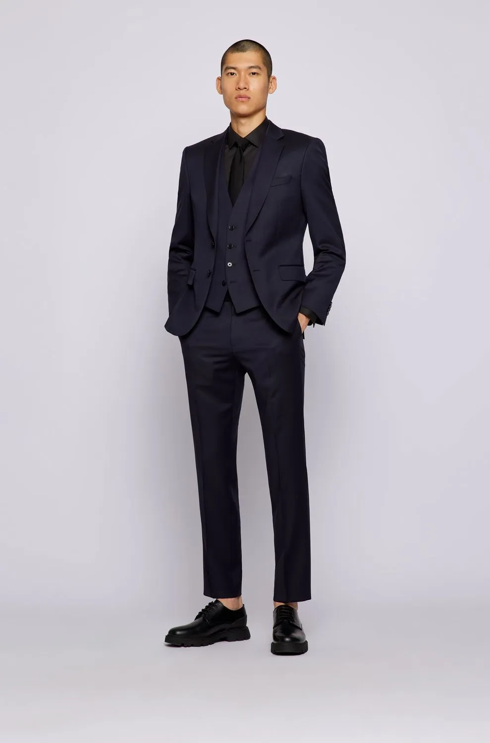 Single-Breasted V-Neck Waistcoat