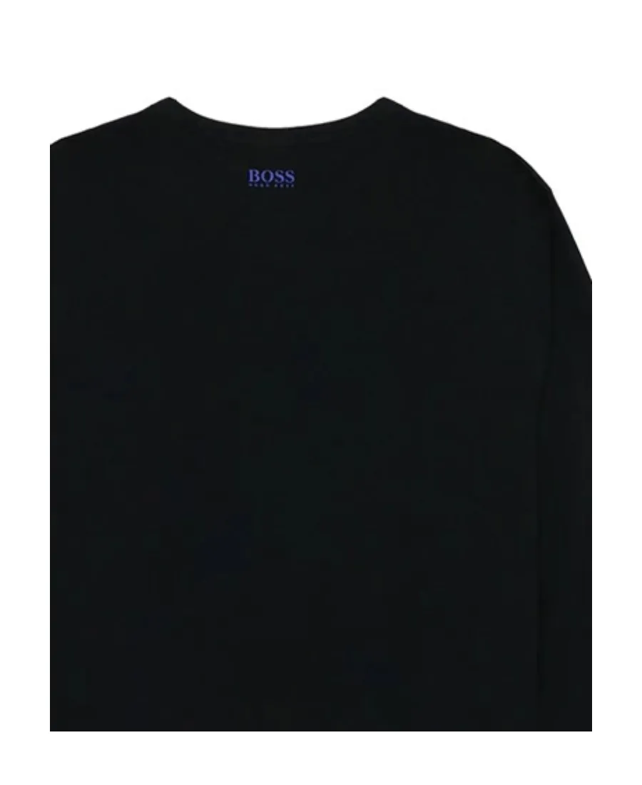 T-Shirt With Round Neck And Long Sleeves