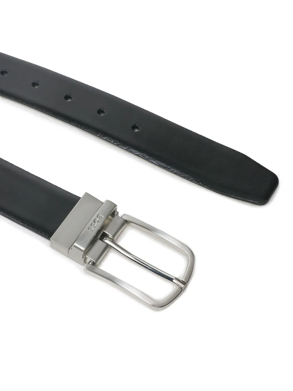 Logo Engraved Buckle Belt