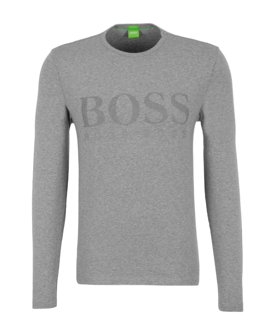 Logo Printed Round Collar T-Shirt