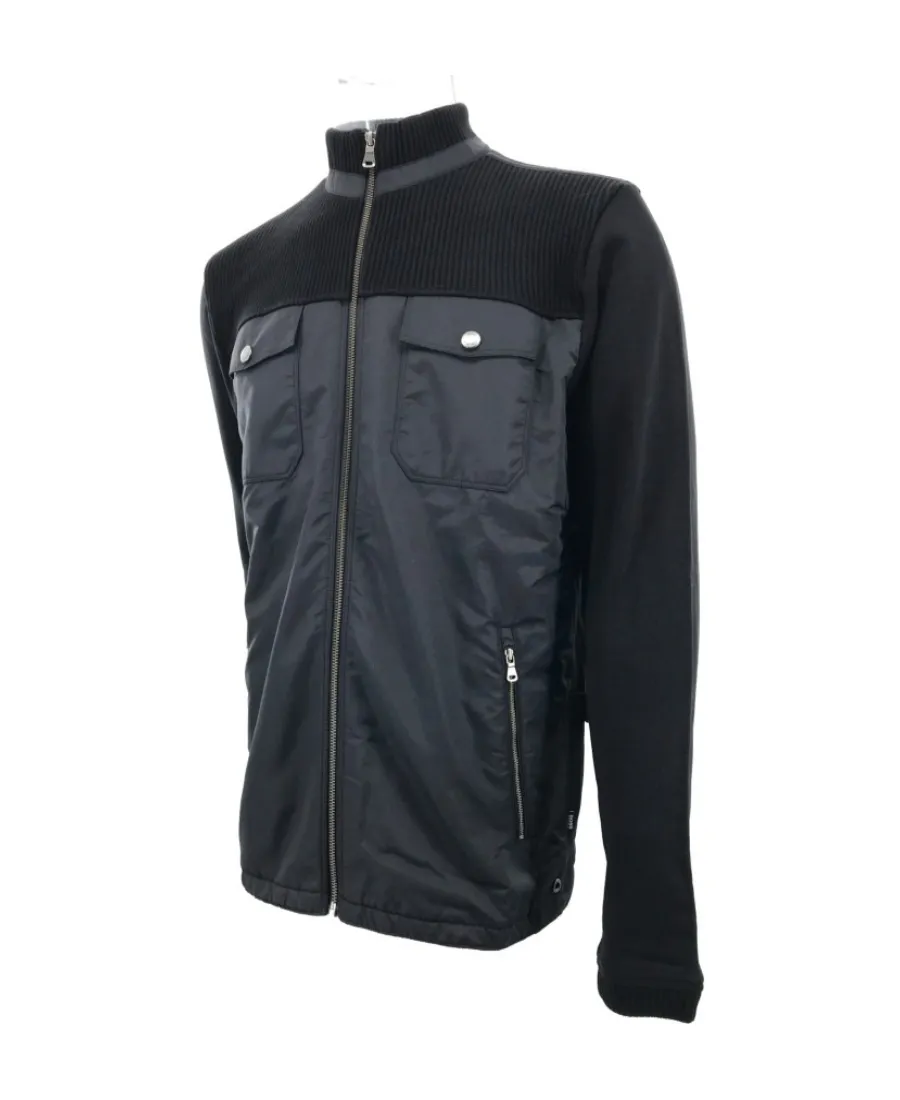 Spliced Casual Coat