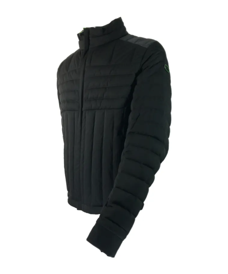Quilted Vertical Collar Down Jacket