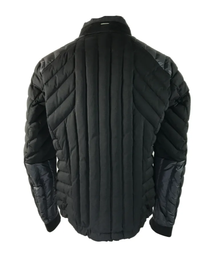 Quilted Vertical Collar Down Jacket