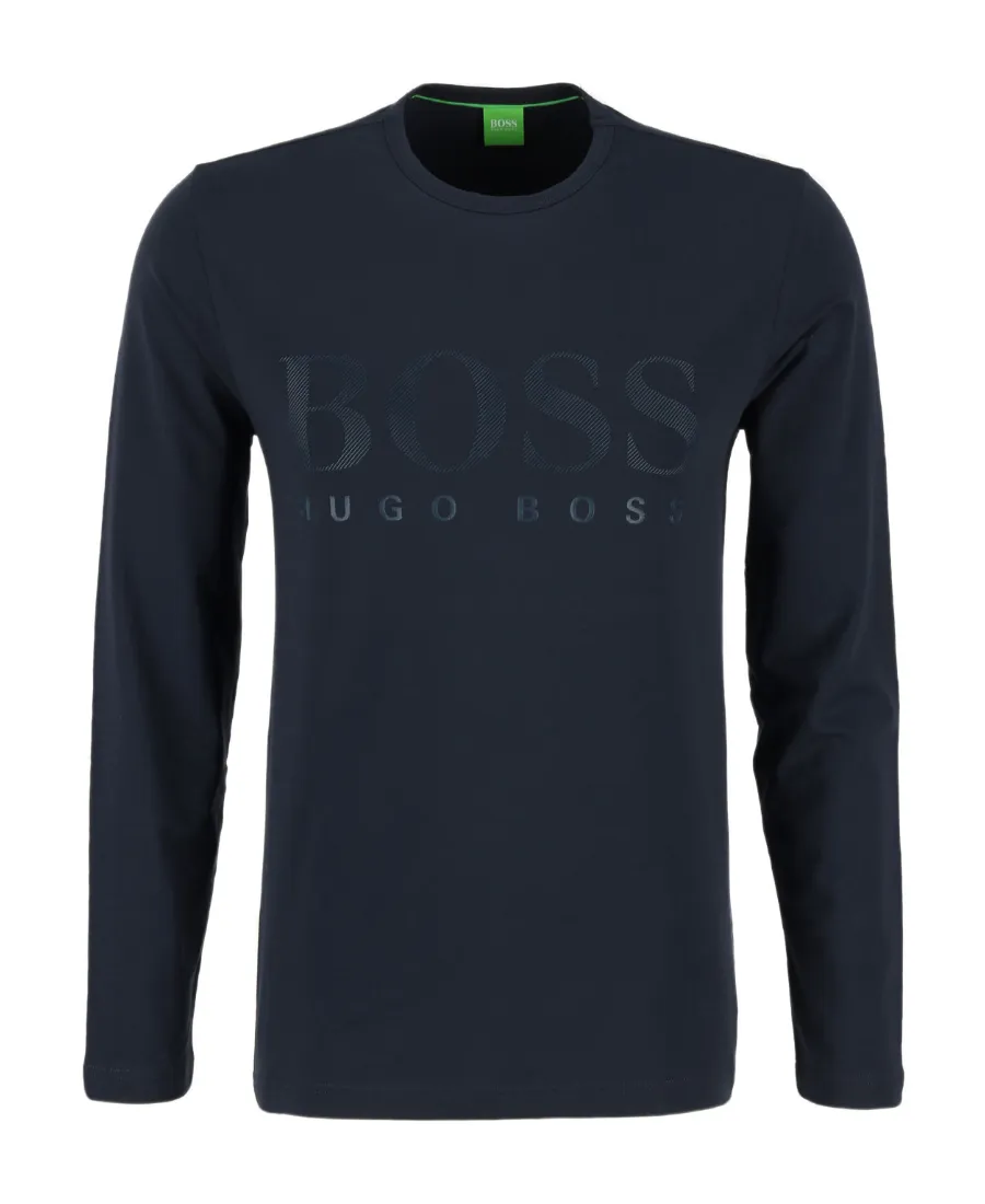 Logo Printed Round Collar T-Shirt