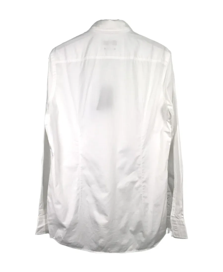 Long-Sleeved Lapel Shirt