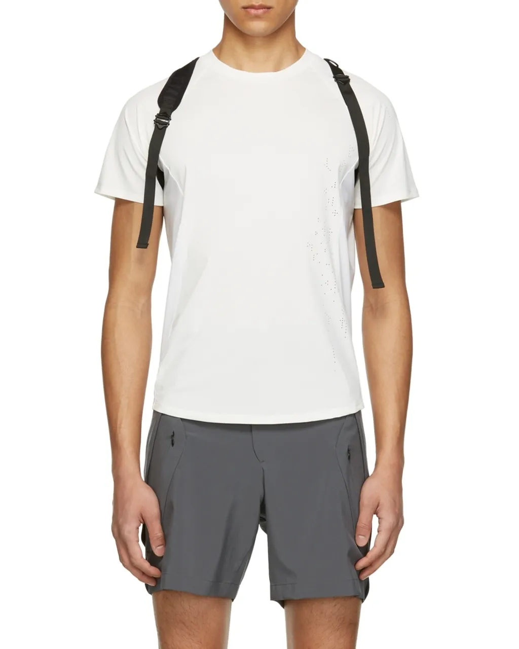 Logo Round Collar Short-Sleeved T-Shirt