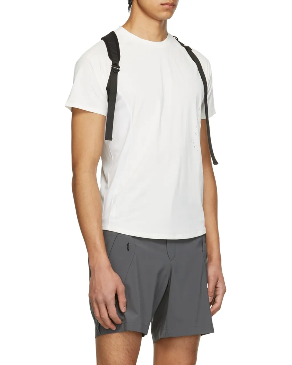 Logo Round Collar Short-Sleeved T-Shirt