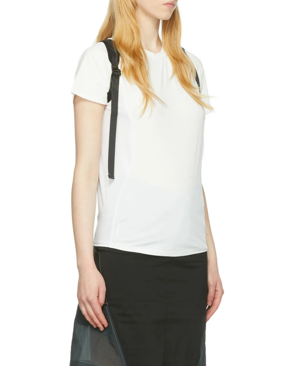 Logo Round Collar Short-Sleeved T-Shirt