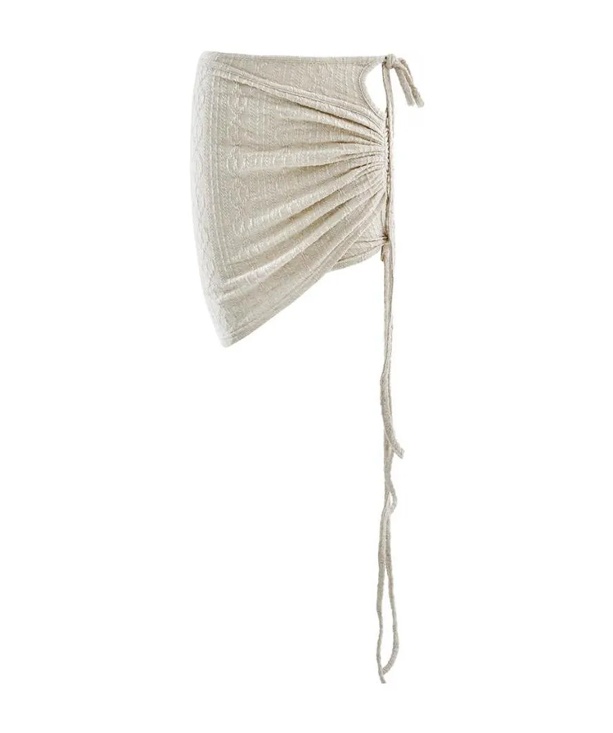 Wrap Cut Skirt