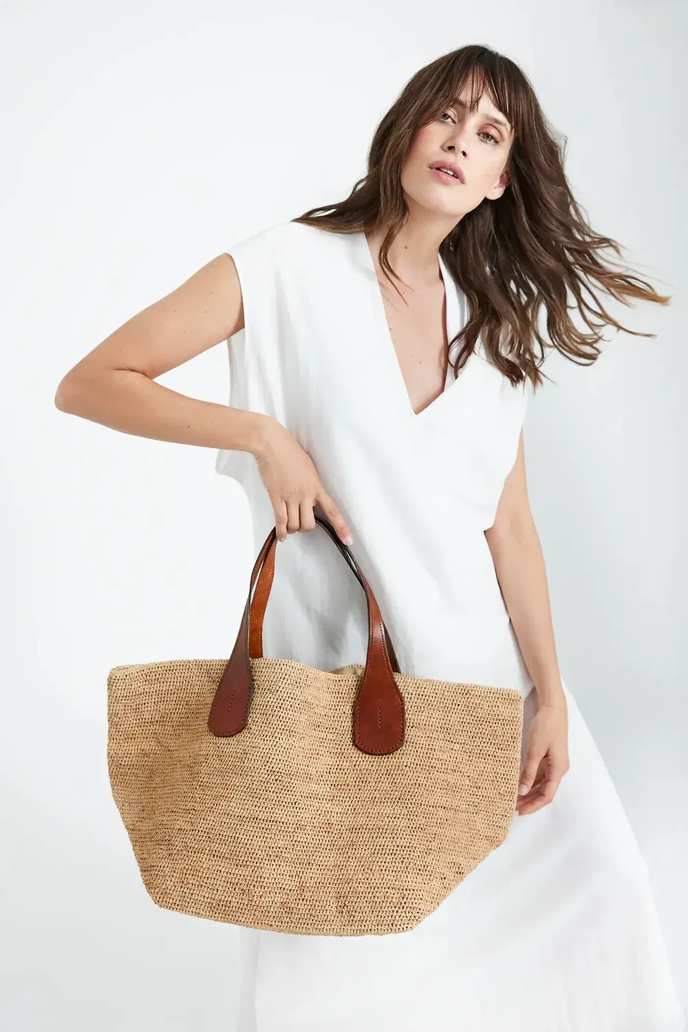Tokyo Ii Woven Tote Bag