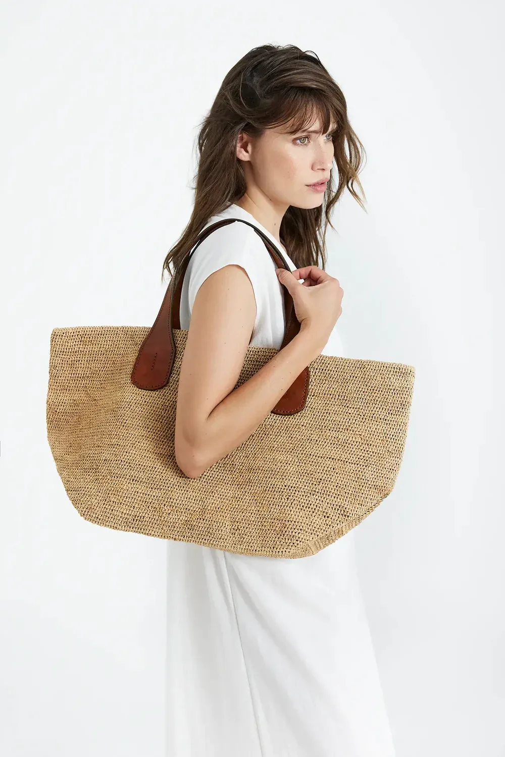 Tokyo Ii Woven Tote Bag