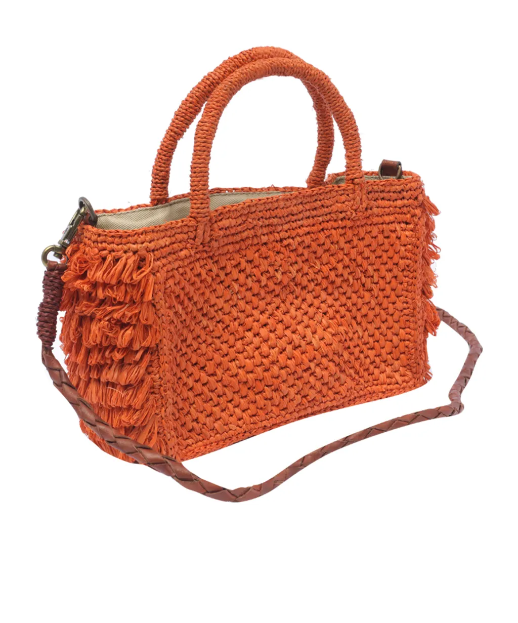 Cocktail Woven Tote Bag