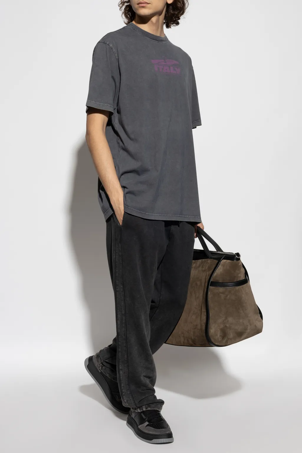Round-Neck Printed T-Shirt