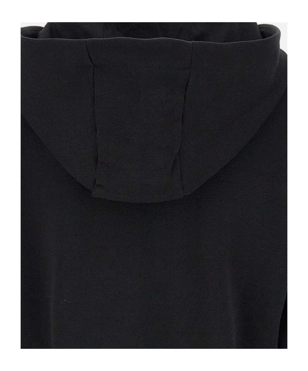 Logo Printed Long Sleeved Hoodie
