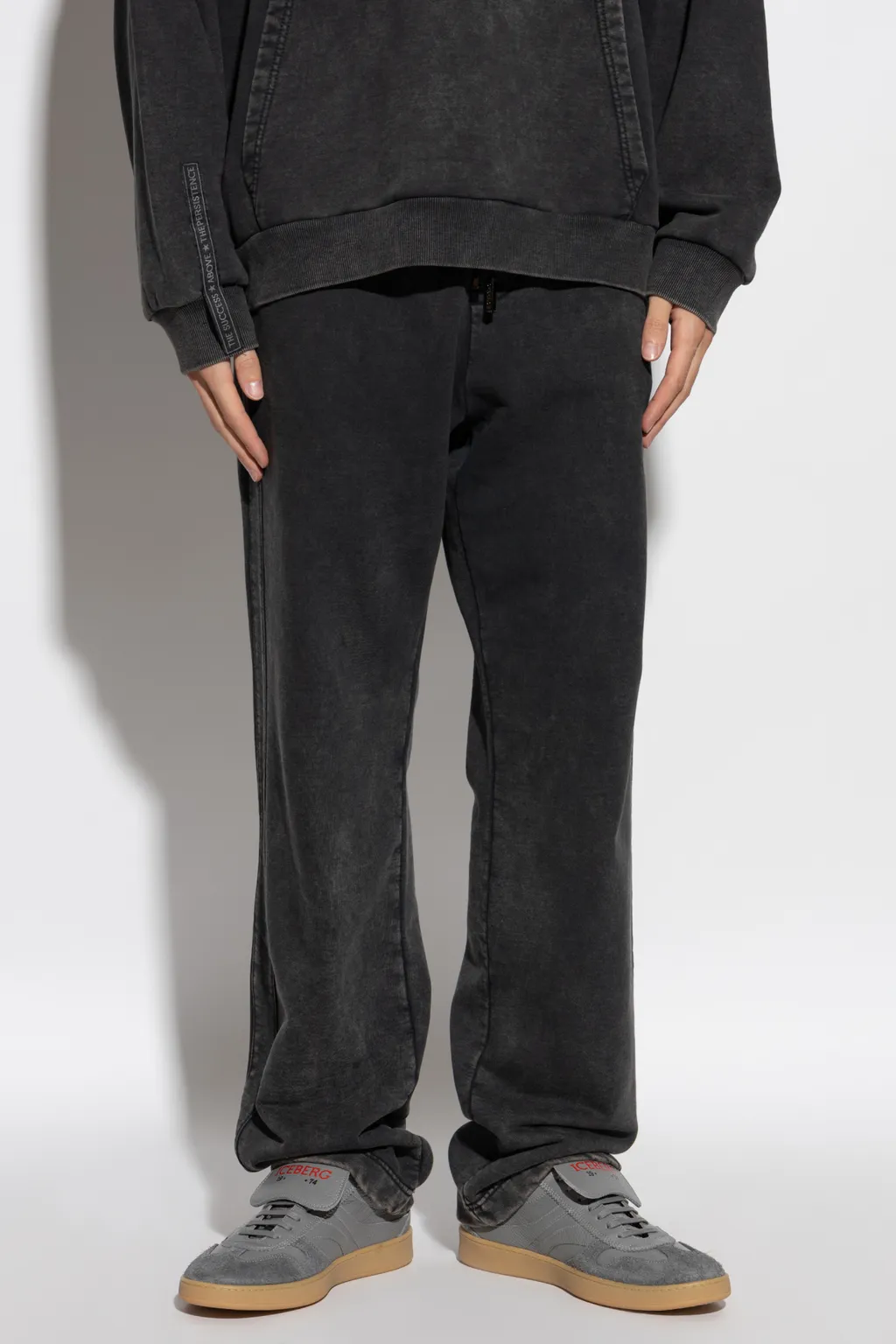 Elastic Waistband Tracksuit Pants
