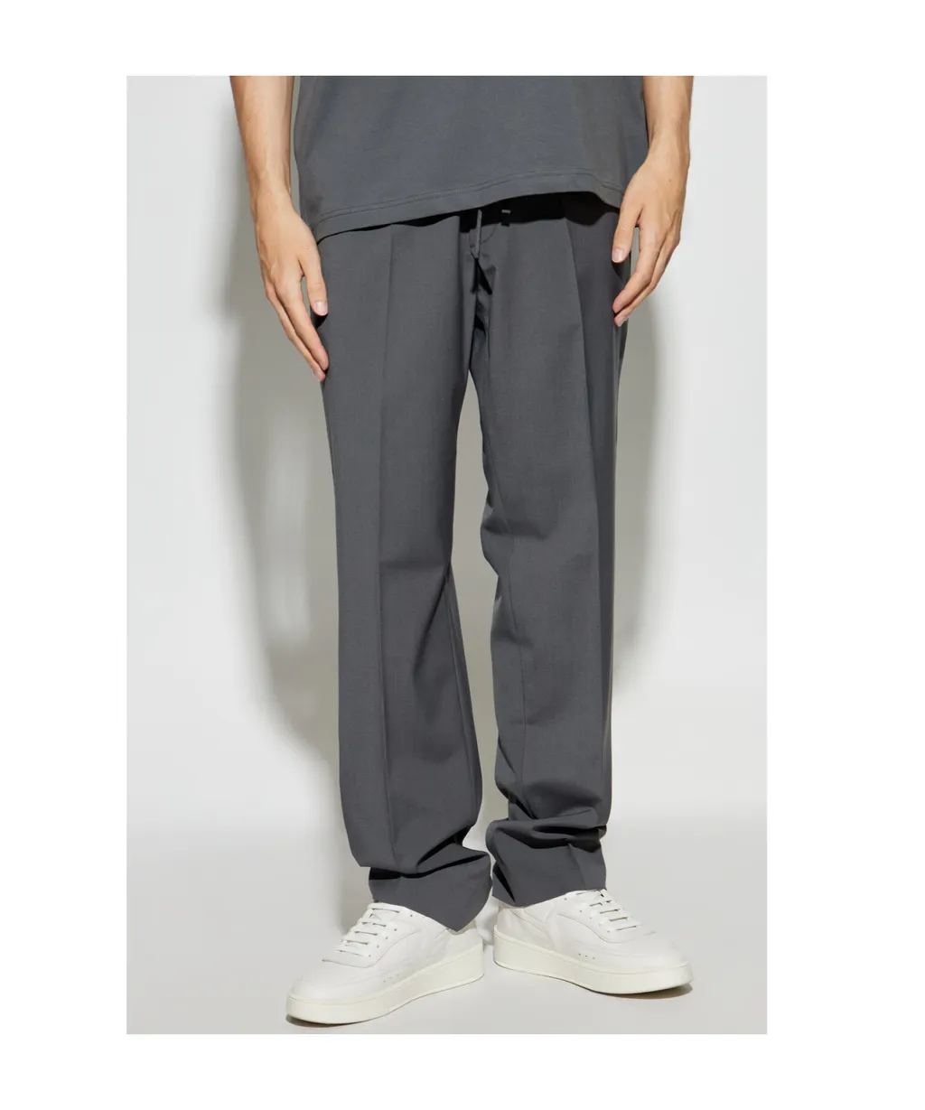 Pleated Tie-Dye Casual Pants
