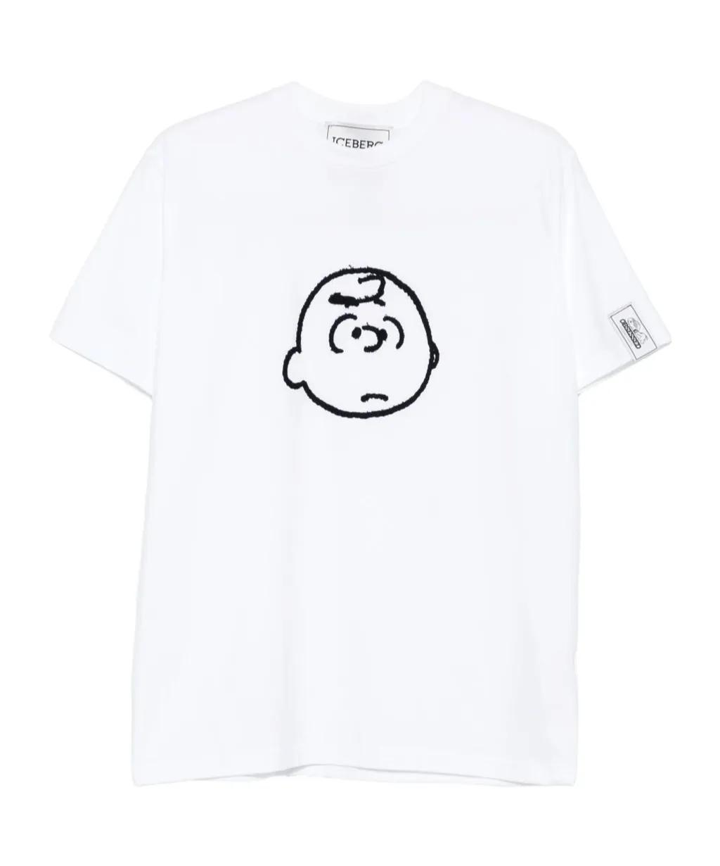 X Peanuts Embroidered T-Shirt