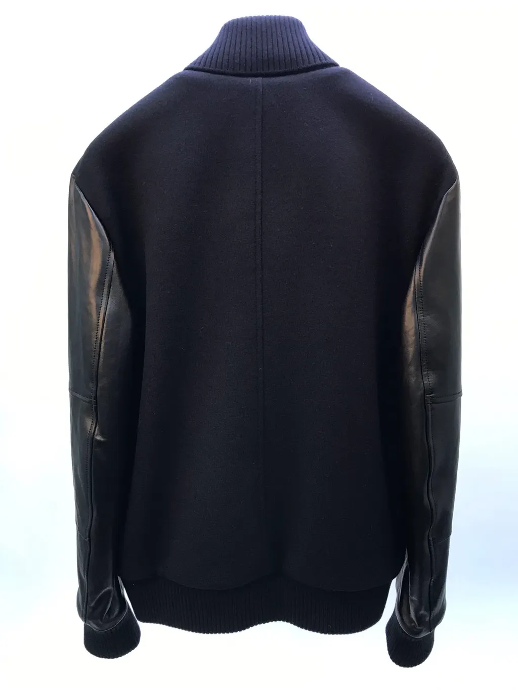 Splicing Details Baseball Jacket
