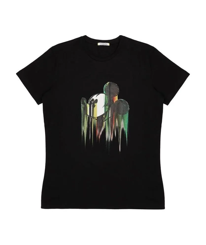 Printed T-Shirt With Round Neck