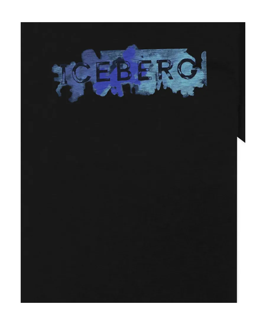 Round Collar Logo T-Shirt