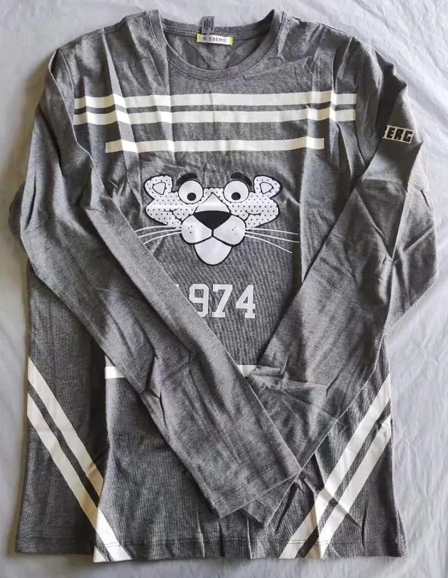 Printed Long-Sleeved T-Shirt