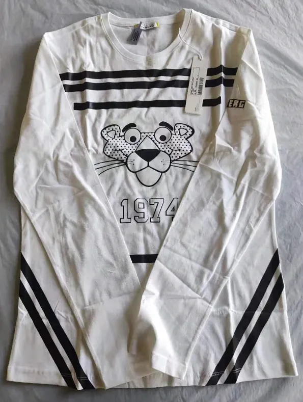Printed Long-Sleeved T-Shirt