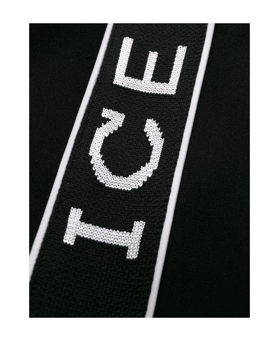 Logo Ribbon Medium-Length Dress