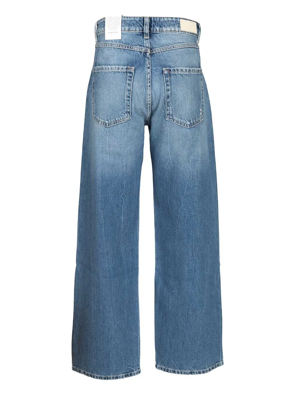 Low-Waisted Wide-Leg Jeans