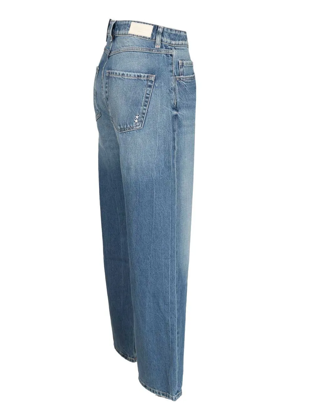 Low-Waisted Wide-Leg Jeans