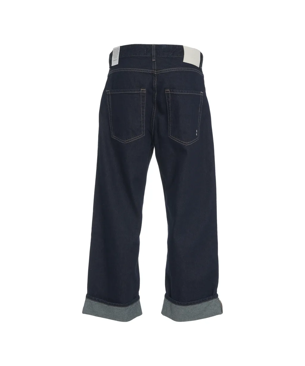 Logo Denim Trousers