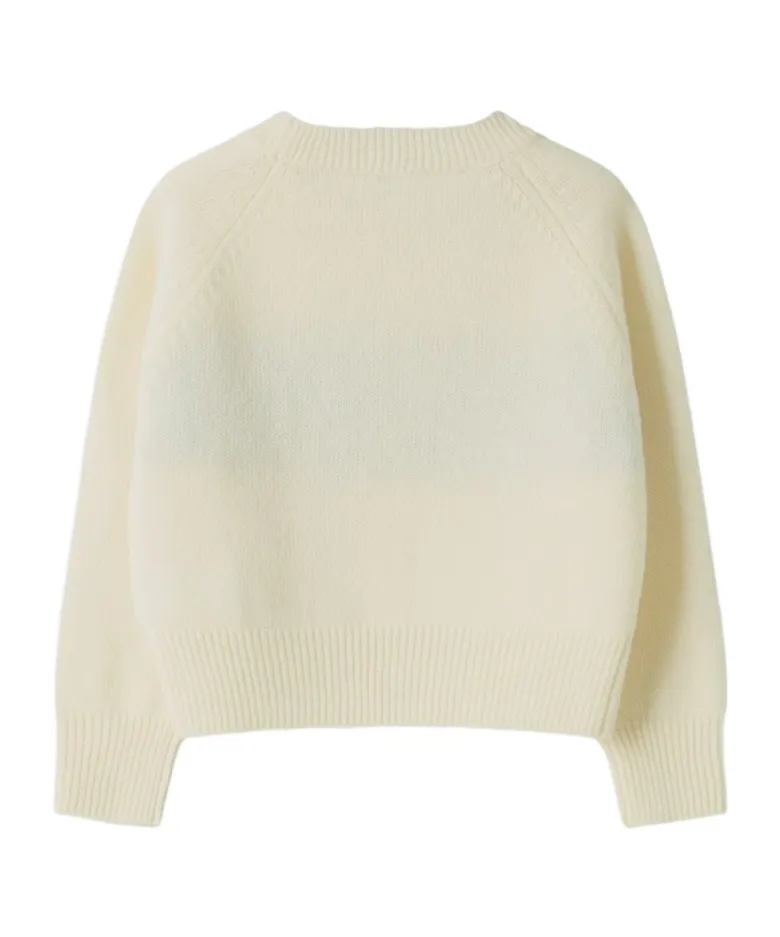 Tree-Intarsia Knitted Jumper