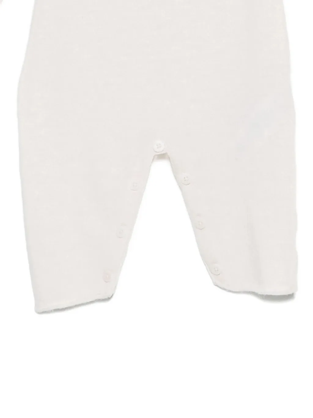 Owl-Motif Buttoned Romper