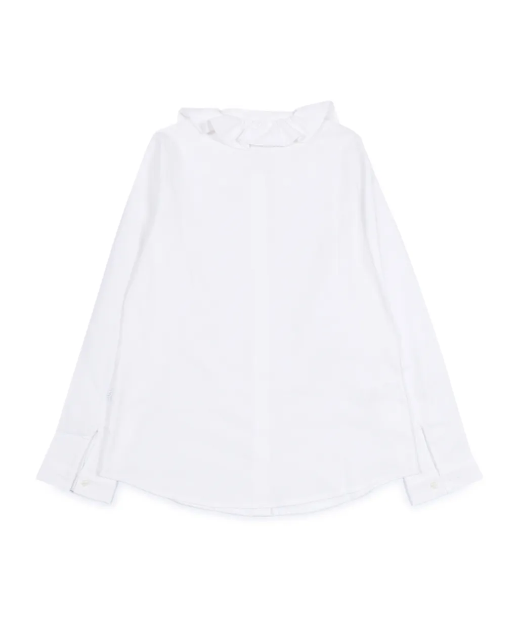 Ruffled-Collar Blouse