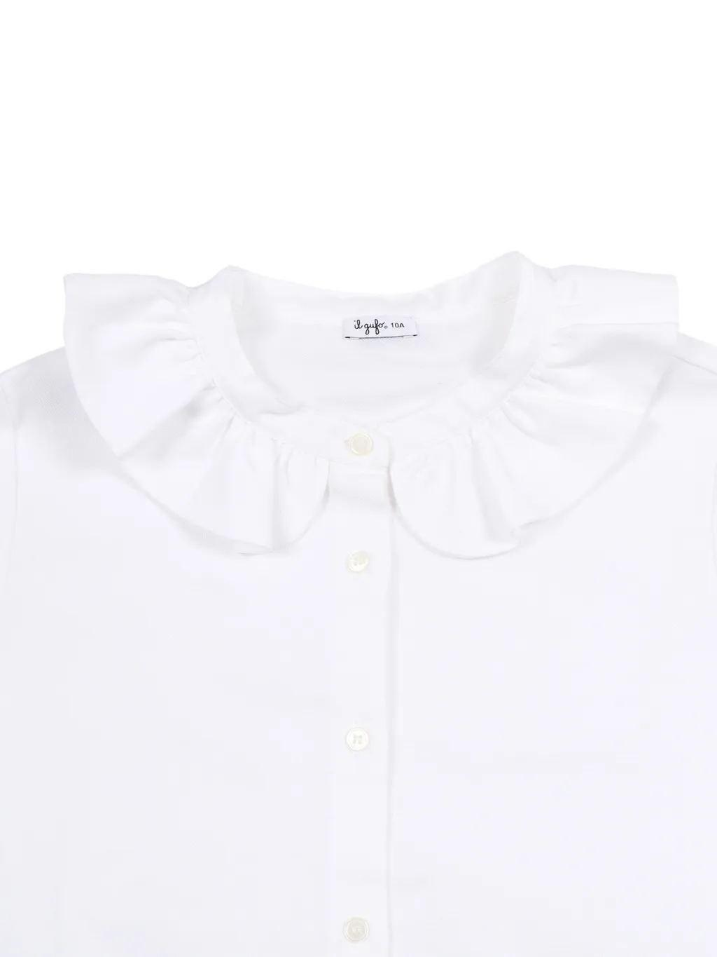 Ruffled-Collar Blouse