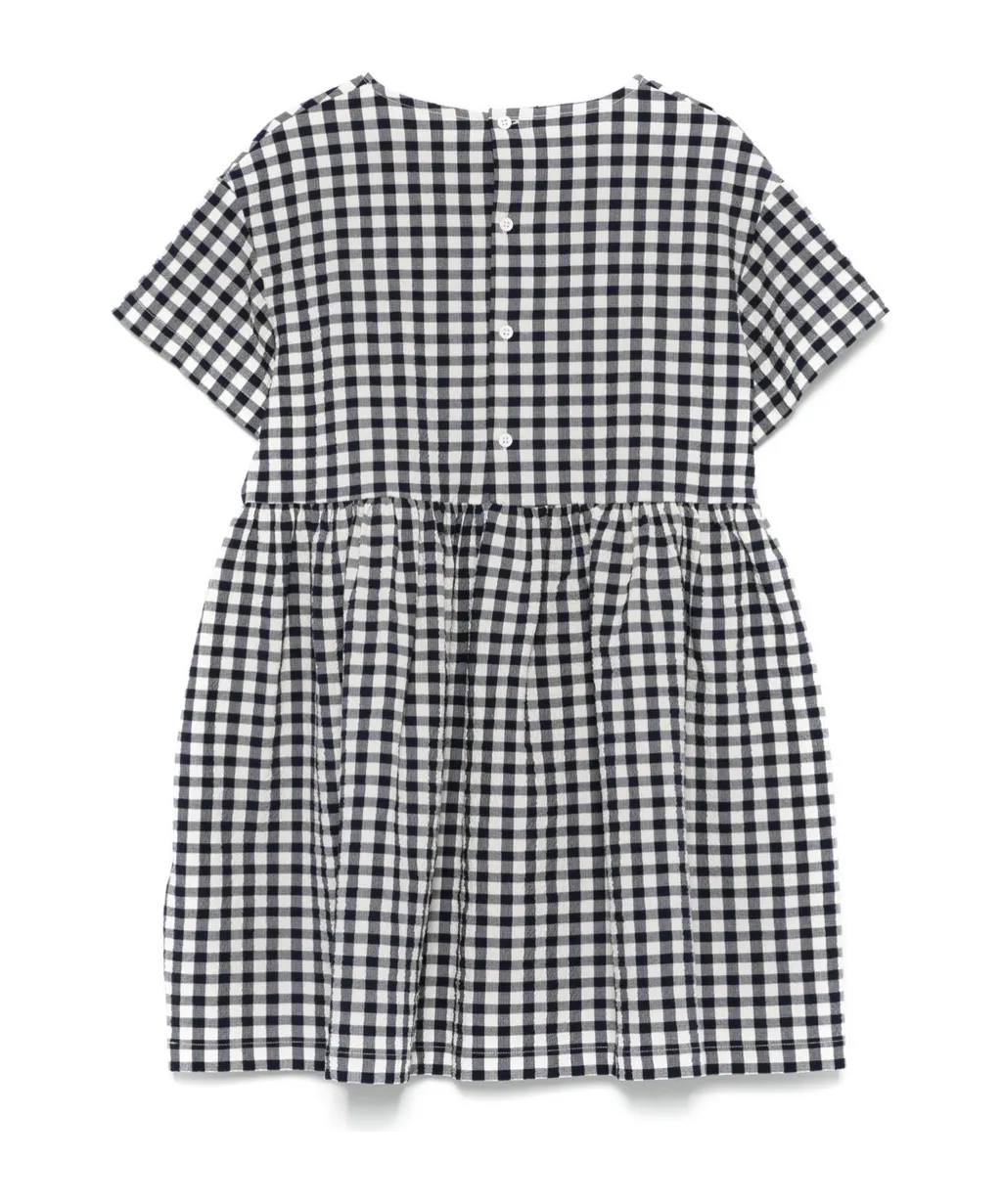 Gingham-Check Dress