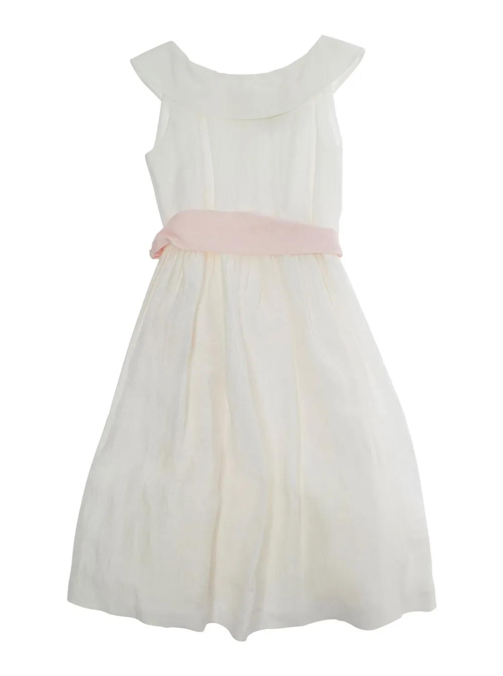 Sleeveless Belt Dress