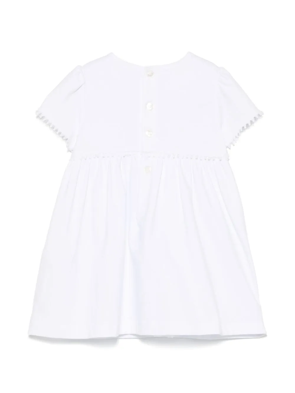 Button-Back Dress