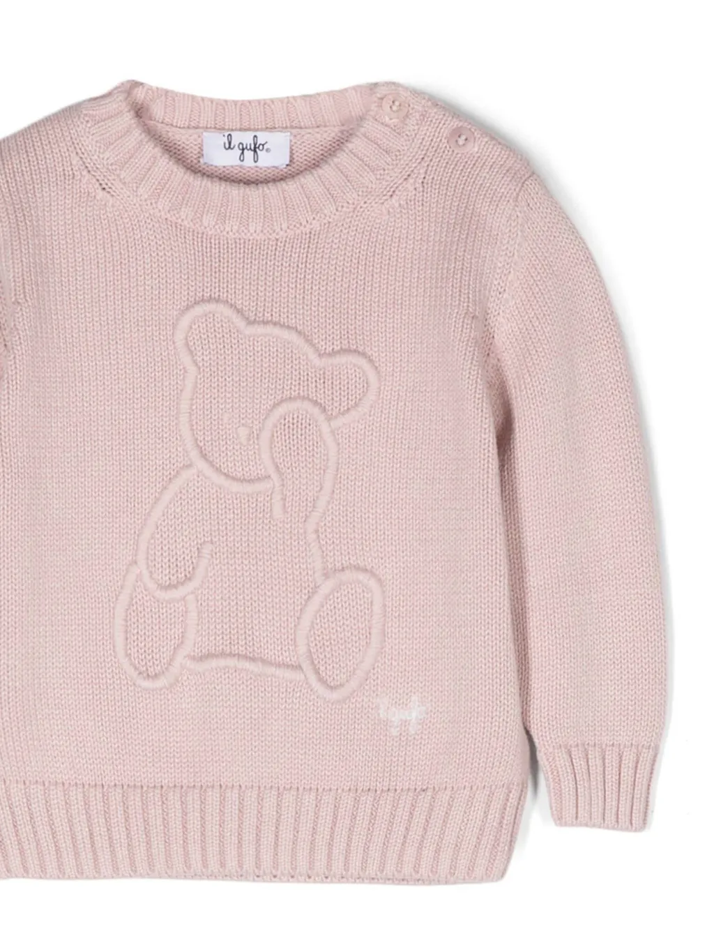 Bear Motif Sweater