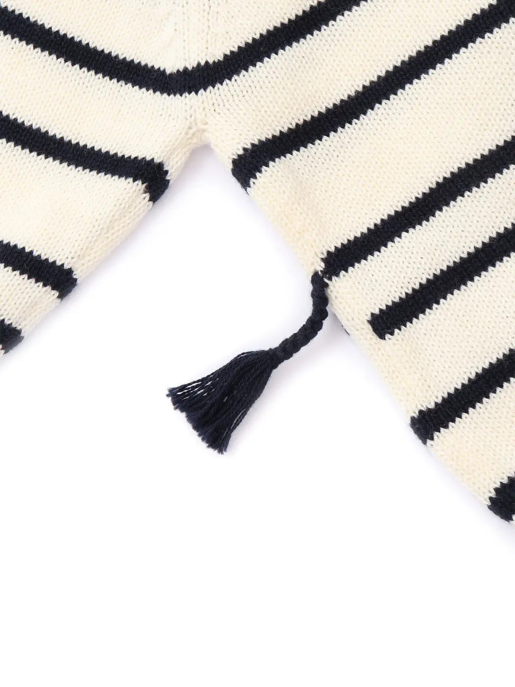 Zebra Motif Crewneck Jumper