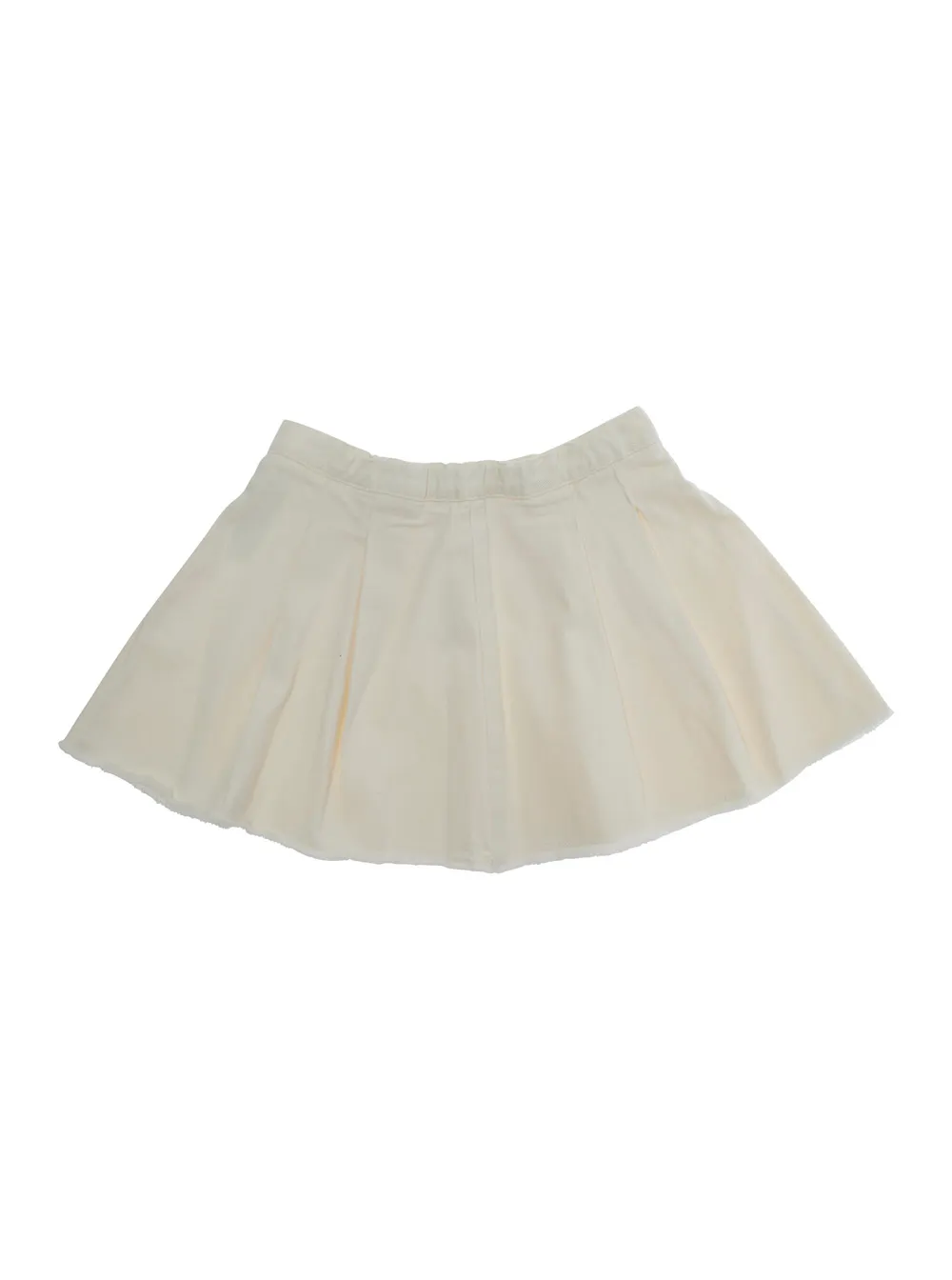 Pleat Detailed Elasticated Waistband Skirt