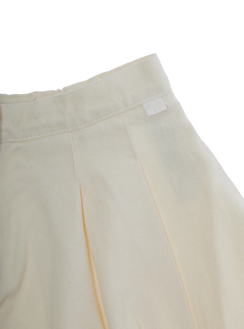 Pleat Detailed Elasticated Waistband Skirt