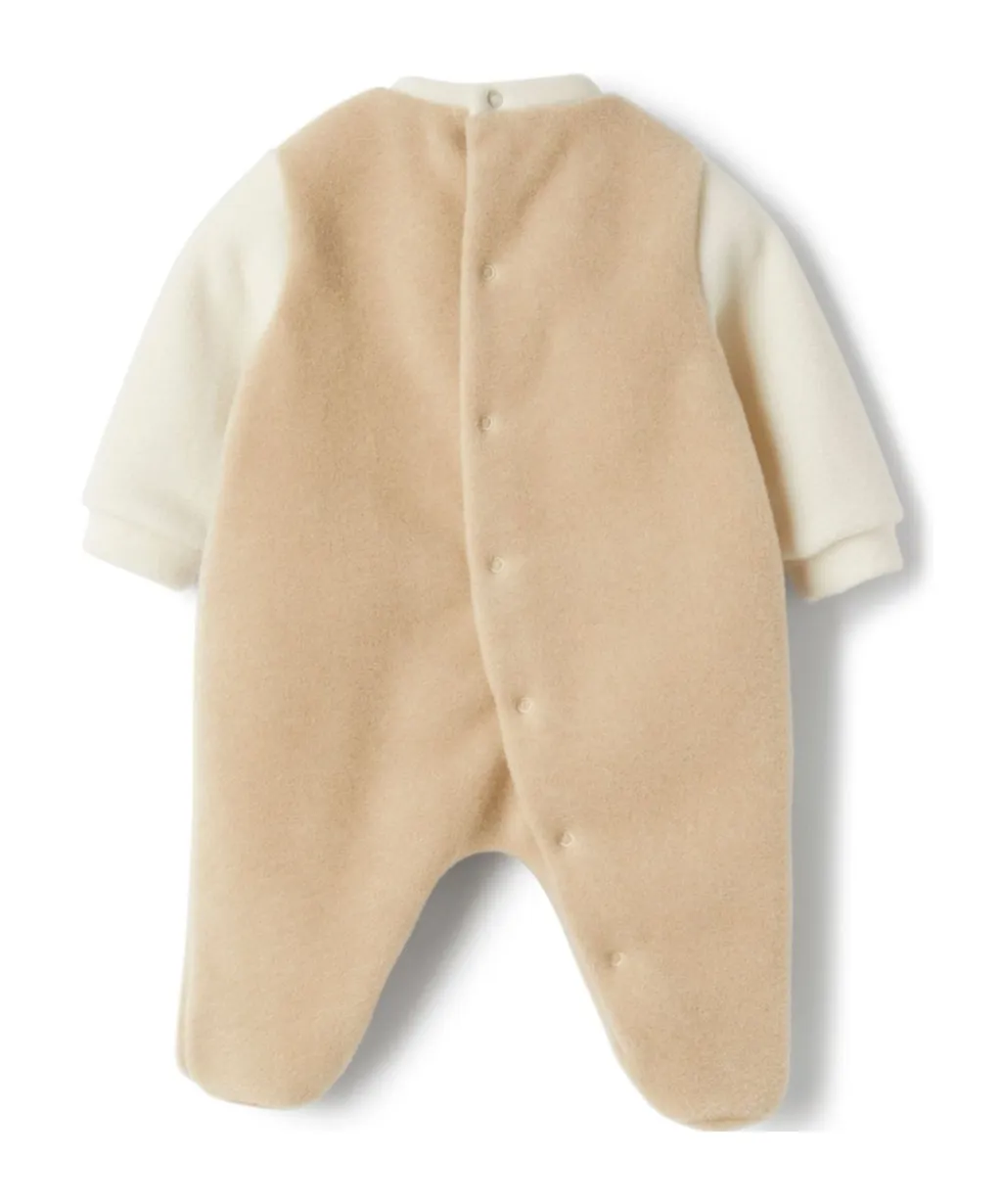 Applique Fleece Jumpsuit