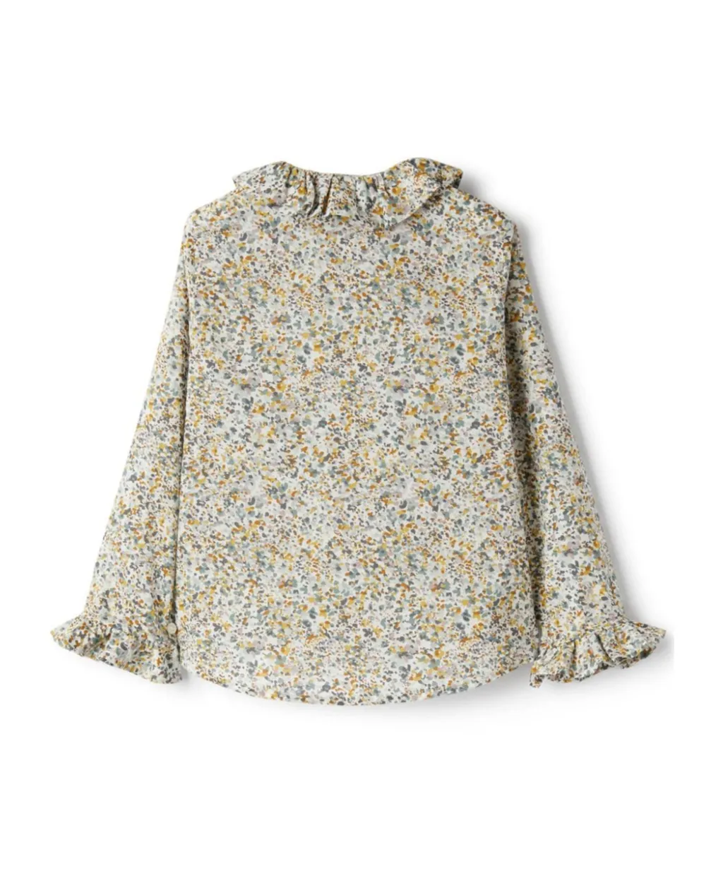Floral-Print Shirt