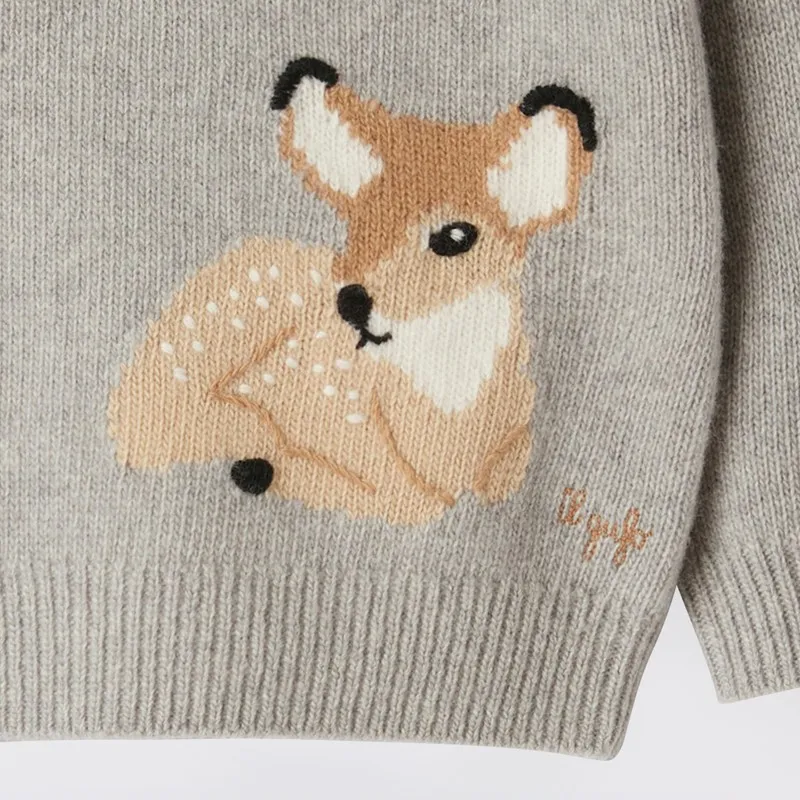 Logo Embroidered Crewneck Jumper