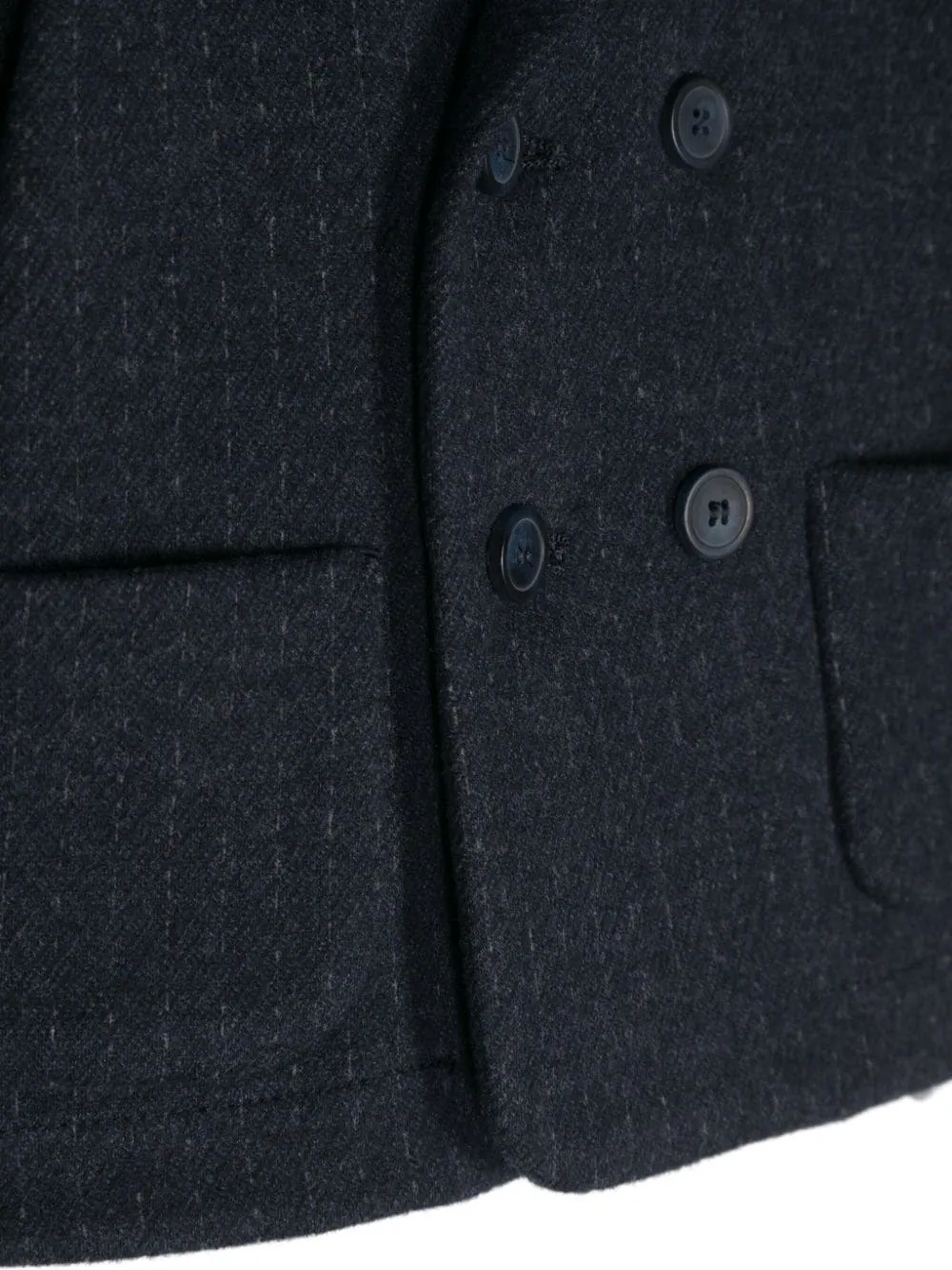 Pinstripe Pattern Blazer