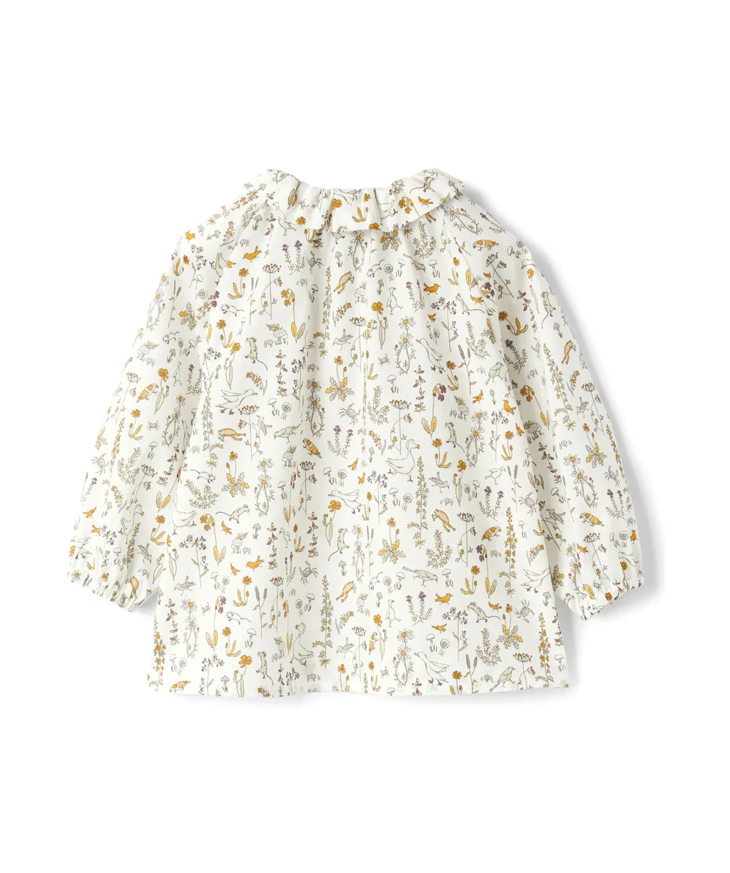 All-Over Printed Blouse