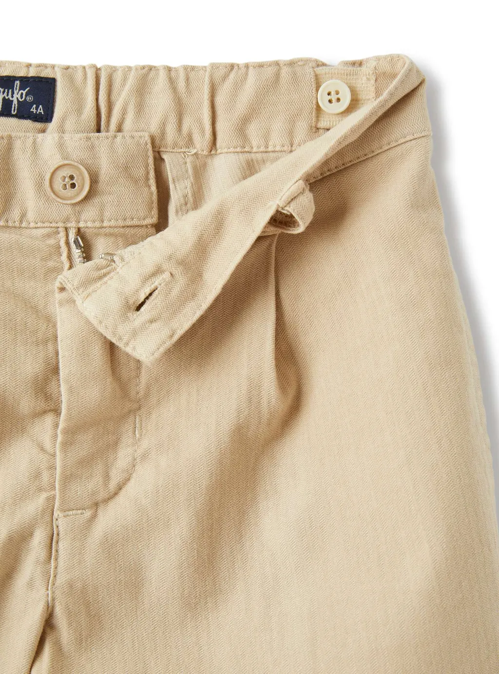 Pleat-Detail Shorts