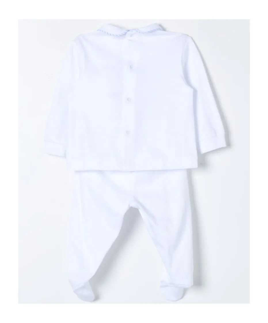 Long-Sleeved Blouse And Trousers Suit